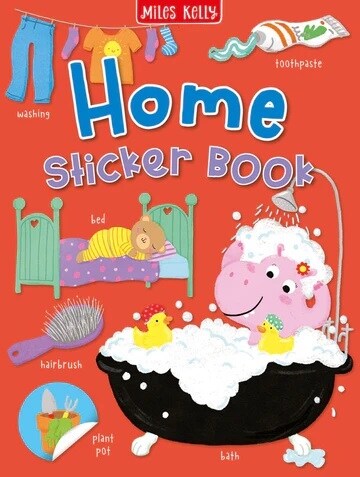 Home Sticker Book (Paperback)