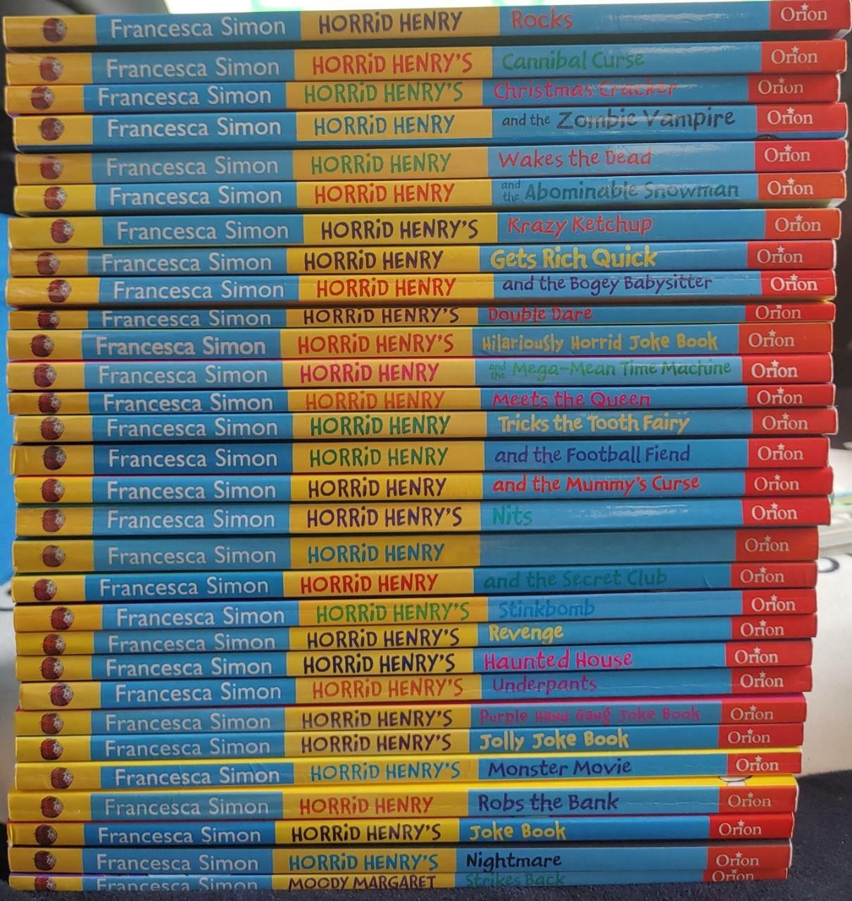 [중고] Horrid Henry the Complete Story Collection 30 Books Box Set (Paperback 30권)