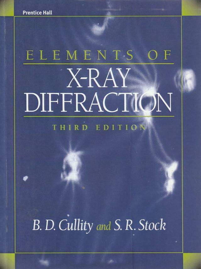 [중고] Elements of X-ray Diffraction (Paperback, 3 International ed)