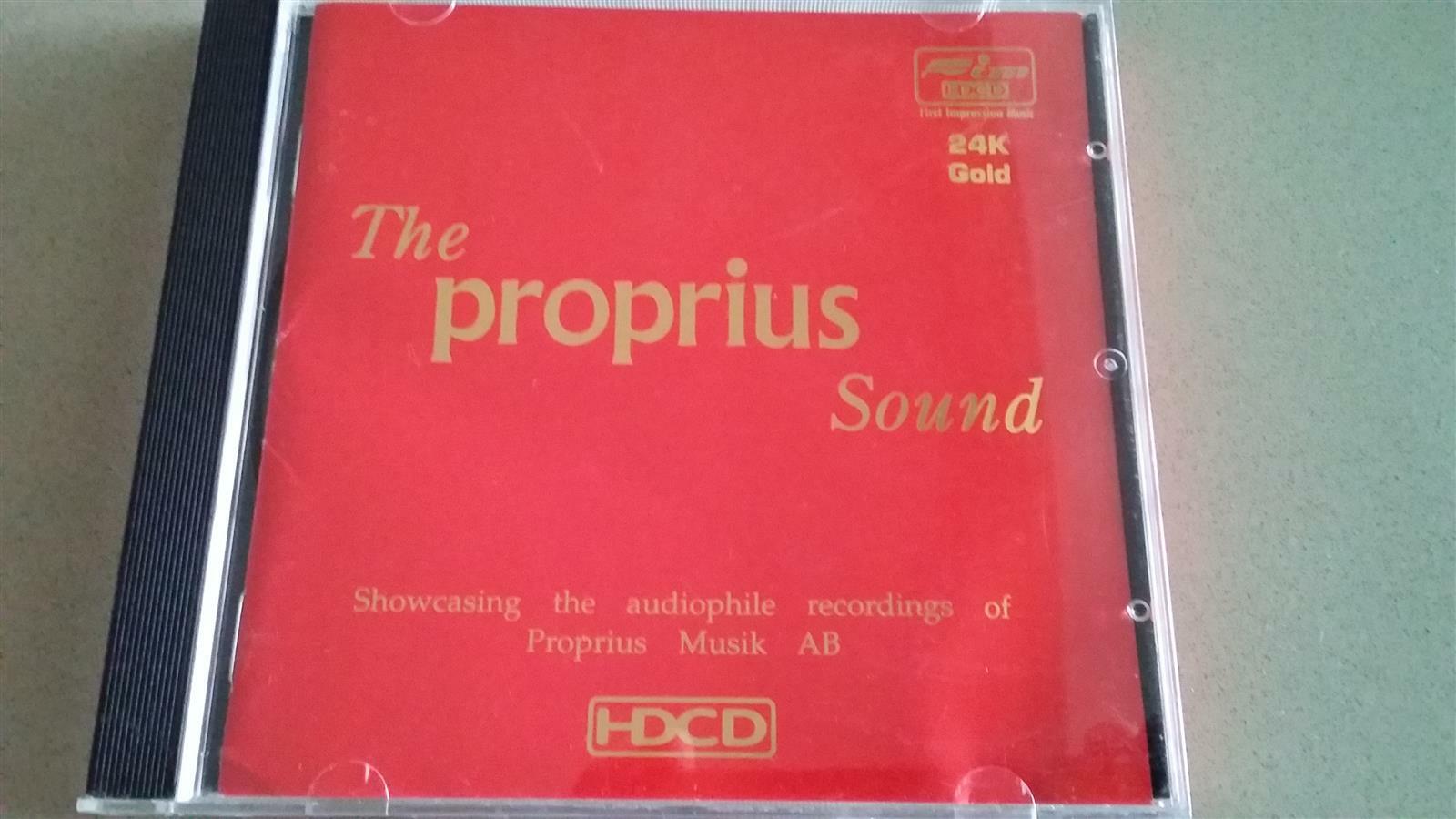 [중고] [미국반]  The Proprius Sound (24K Gold HDCD) 