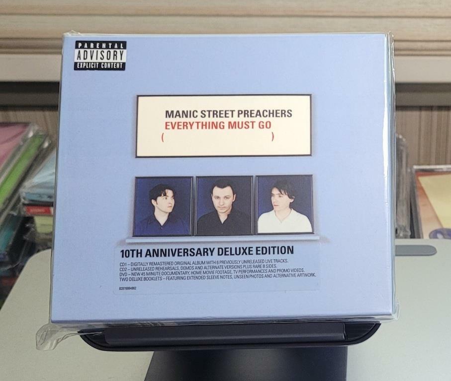 [중고] [수입] Manic Street Preachers - Everything Must Go [20th Anniversary][2CD+2DVD+LP Boxset]
