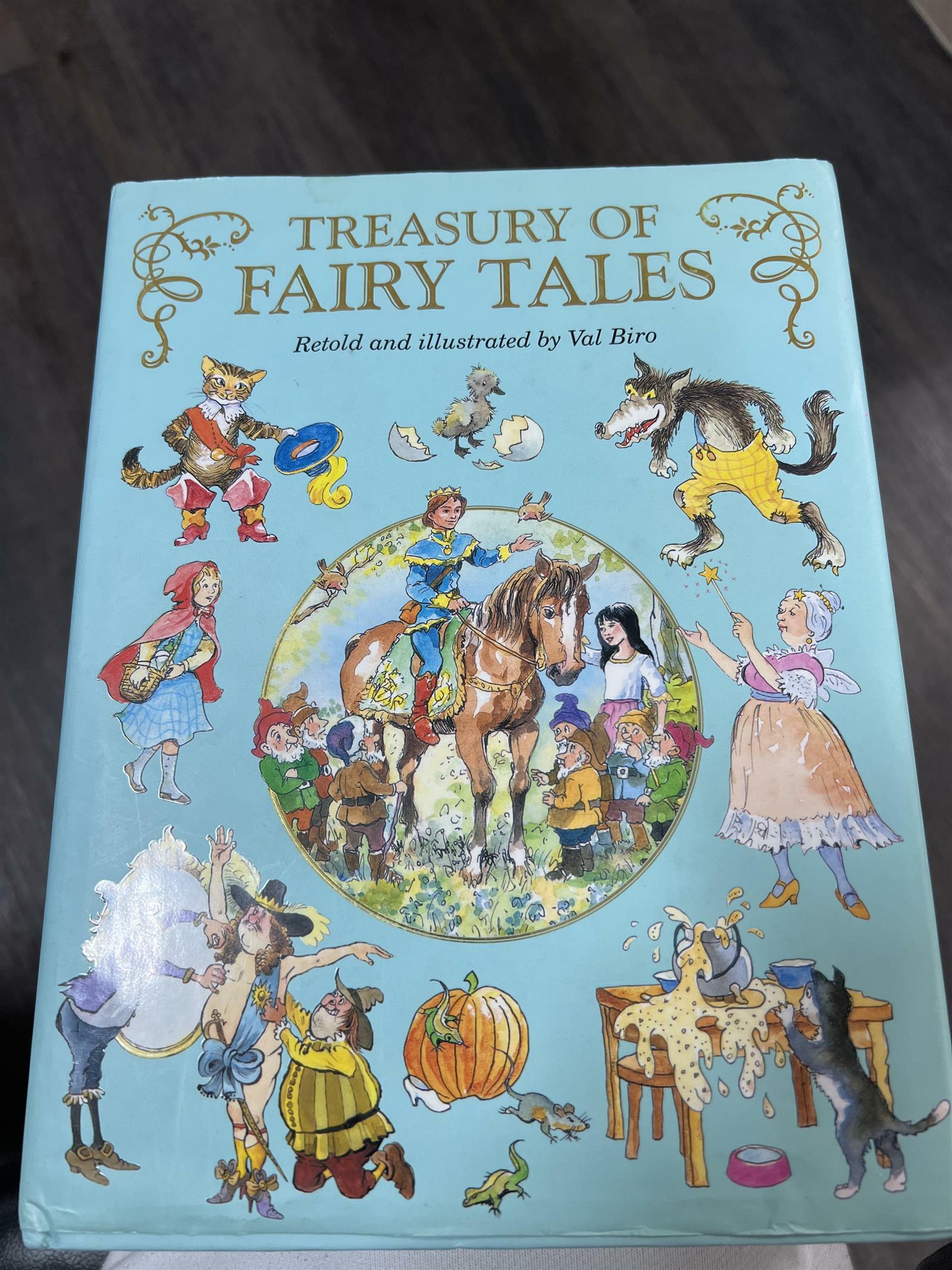 [중고] Treasury of Fairy Tales (Hardcover)