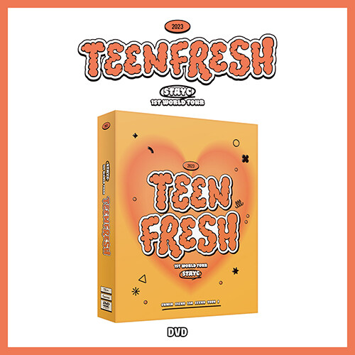 스테이씨 - STAYC 1ST WORLD TOUR : TEENFRESH [DVD](3disc)