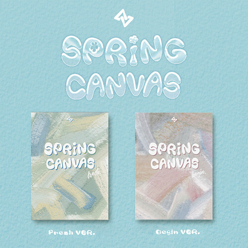 [중고] [세트] 세븐어스 - 미니 1집 SPRING CANVAS [Fresh+Begin VER.]