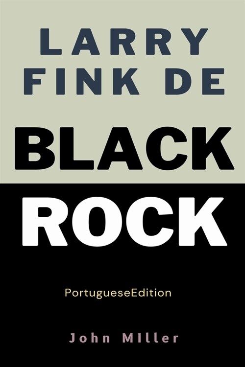 BlackRock de Larry Fink (Paperback)