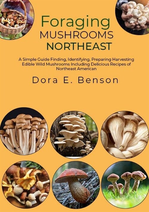 Foraging Mushrooms Northeast: A Simple Guide Finding, Identifying, Preparing Harvesting Edible Wild Mushrooms Including Delicious Recipes of Northea (Paperback)