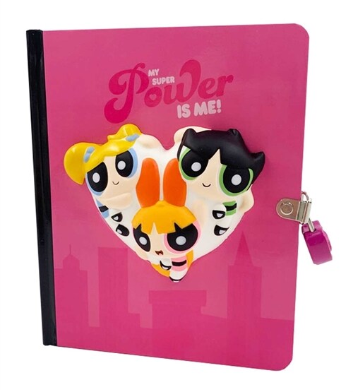 Powerpuff Girls: Squishy Lock & Key Diary (Hardcover)