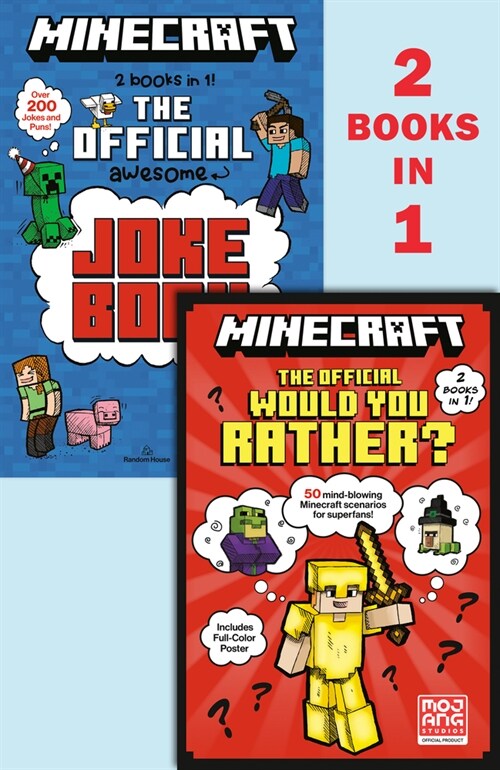 Minecraft 2-In-1: The Official Would You Rather/The Official Joke Book (Minecraft) (Paperback)