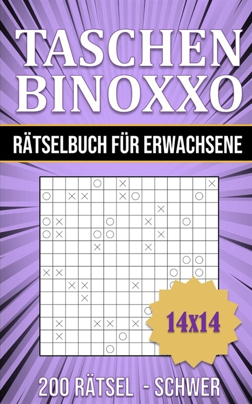 Taschen BINOXXO 14x14 R?selbuch f? Erwachsene - 200 R?sel Schwer (Paperback)