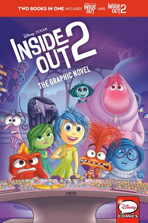 Disney/Pixar Inside Out 2: The Graphic Novel (Includes Inside Out!) (Paperback)