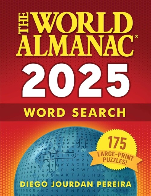 The World Almanac 2025 Word Search: 175 Large-Print Puzzles! (Paperback)