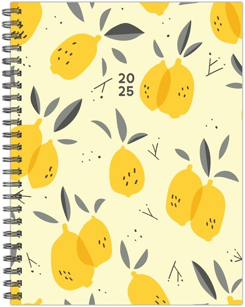 Citrus Grove 2025 6.5 X 8.5 Softcover Weekly Planner (Spiral)