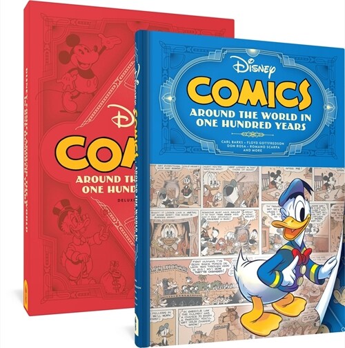 Disney Comics: Around the World in One Hundred Years: Deluxe Edition (Hardcover)