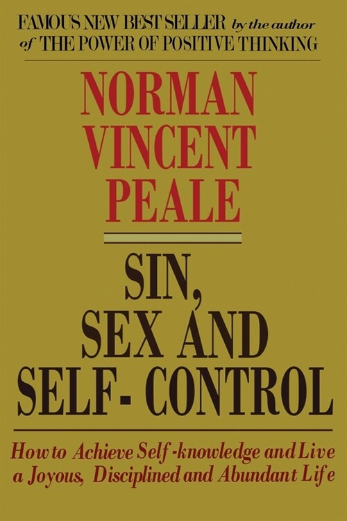 Sin, Sex and Self-Control (Paperback)