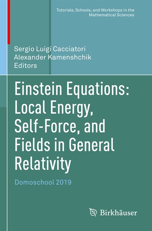 Einstein Equations: Local Energy, Self-Force, and Fields in General Relativity: Domoschool 2019 (Paperback, 2022)