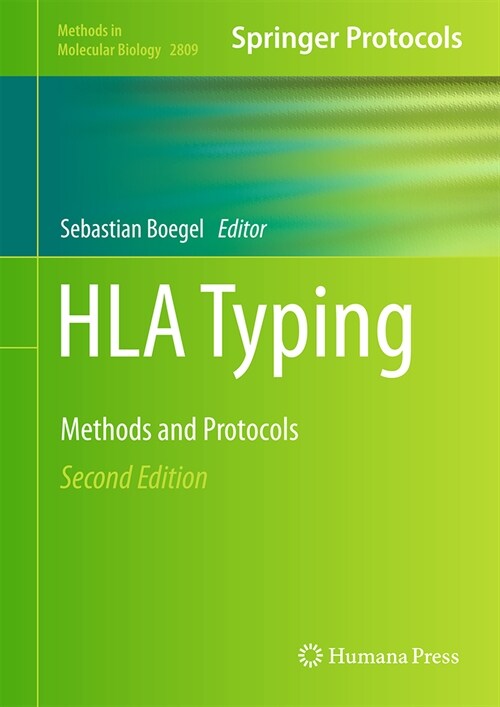 HLA Typing: Methods and Protocols (Hardcover, 2, 2024)