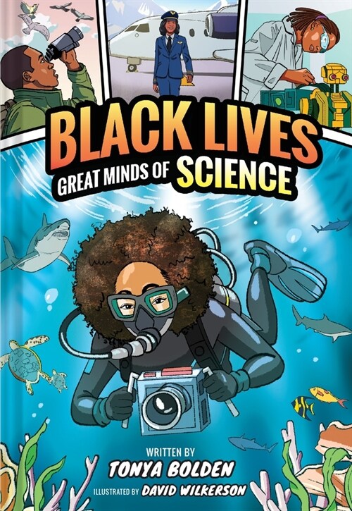 Great Minds of Science (Black Lives #1): A Nonfiction Graphic Novel (Hardcover)