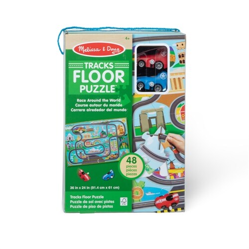 Race Track Floor Puzzle & Play Set (Other)