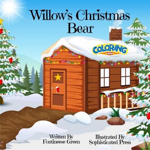 Willows Christmas Bear Coloring Book (Paperback)