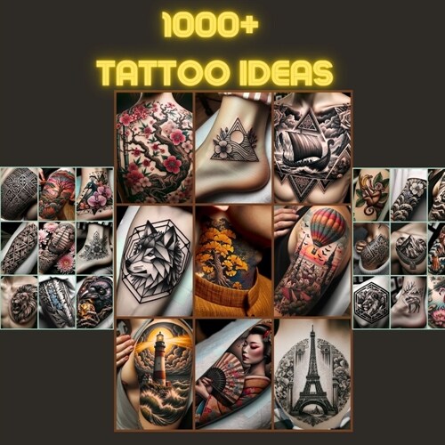 1000+ Tattoo Ideas (Paperback)