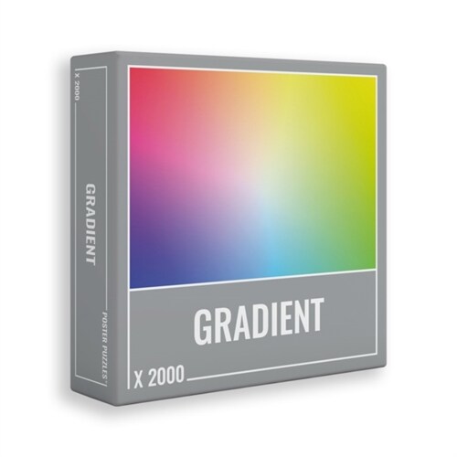 2000-Piece Gradient Puzzle (2000 pieces) (Paperback)