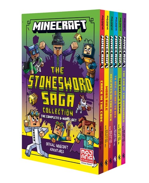 Minecraft Complete 6 Book Stonesword Saga (Multiple-component retail product, slip-cased)