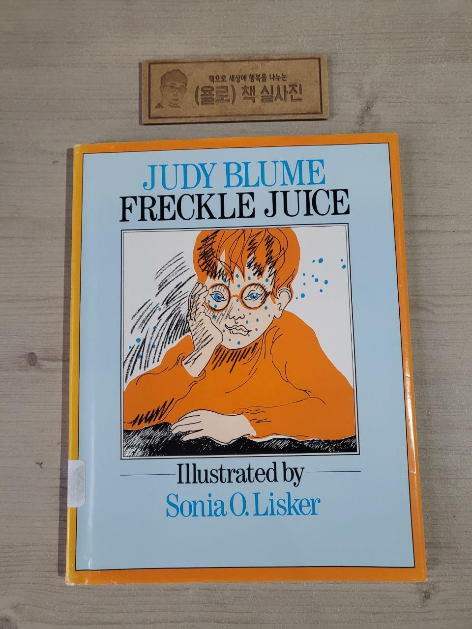 [중고] Freckle Juice (Hardcover)