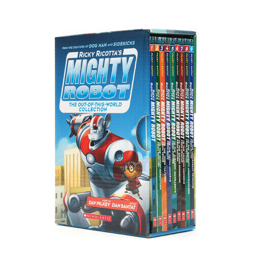 [중고] Mighty Robot : Solar System Superheroes 9 Books Set (Paperback 8권)