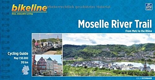Moselle River Trail from Metz to the Rhine (Paperback)