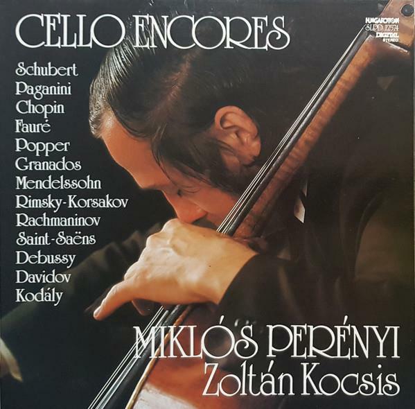 [중고] [LP, 수입] Miklós Perényi, Zoltán Kocsis ‎– Cello Encores