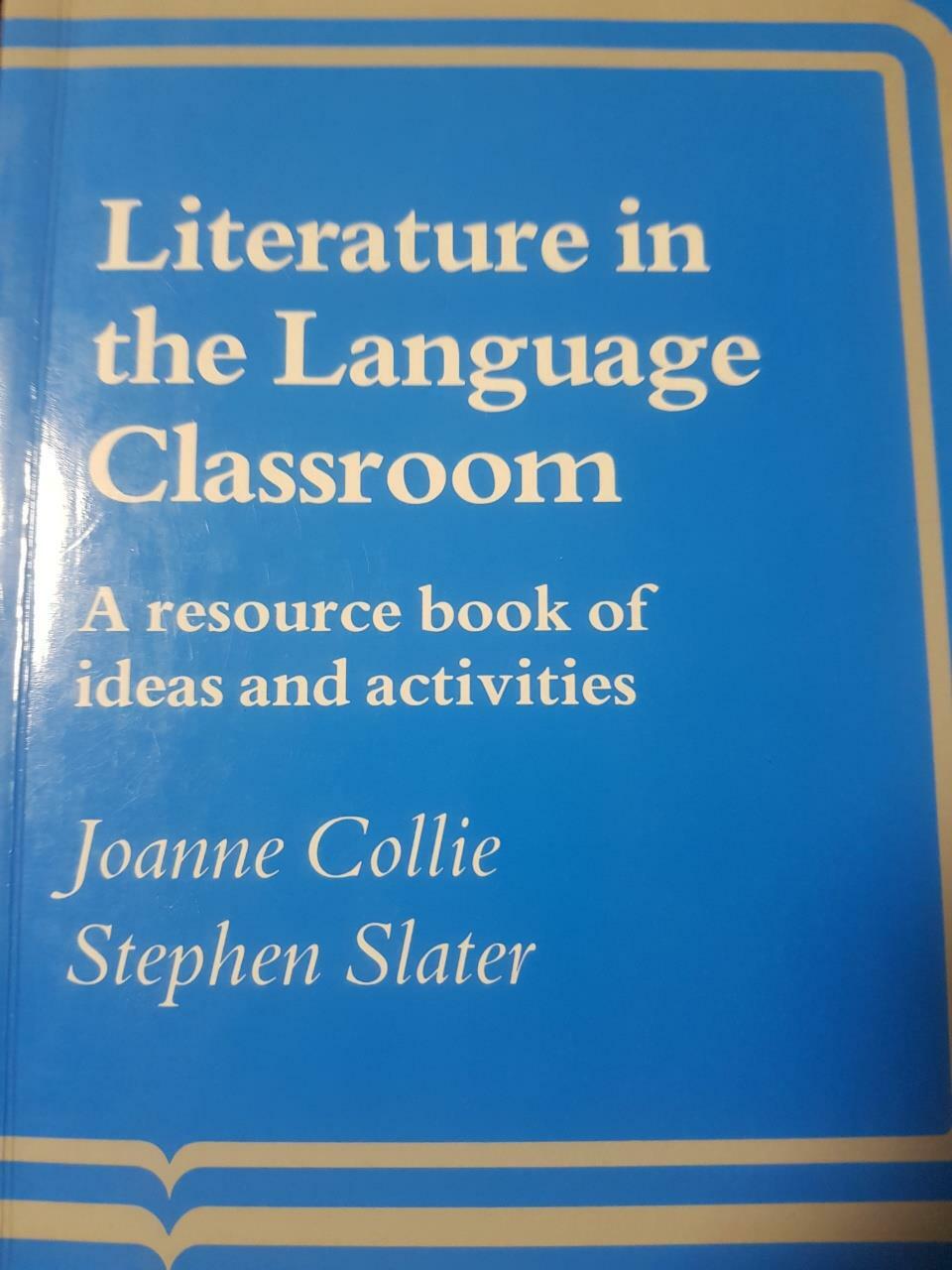 [중고] Literature in the Language Classroom : A Resource Book of Ideas and Activities (Paperback)