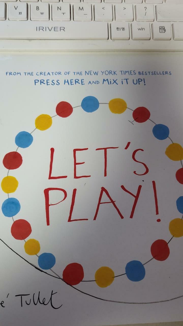 [중고] Let‘s Play! (Interactive Books for Kids, Preschool Colors Book, Books for Toddlers) (Hardcover)