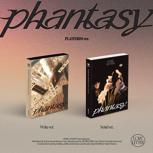 [중고] [세트][플랫폼] 더보이즈 - 정규 2집 PHANTASY Pt.3 ‘Love Letter‘ Write+Send Ver.