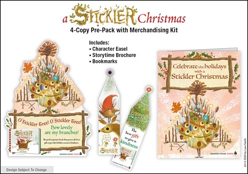 A Stickler Christmas 4-Copy Pre-Pack with Merchandising Kit (Trade-only Material)
