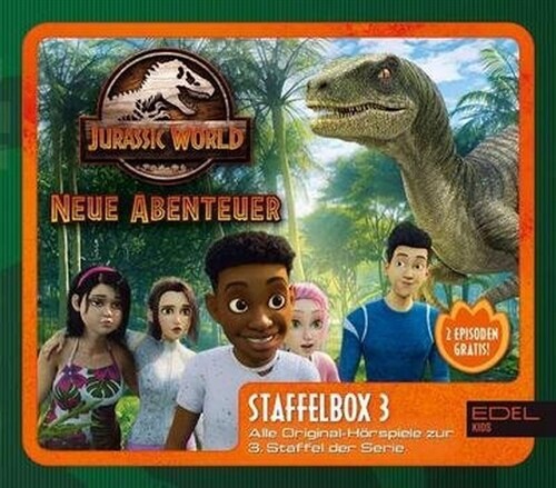 Jurassic World - Neue Abenteuer. Staffel.3, 1 Audio-CD (CD-Audio)