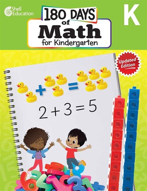 180 Days of Math for Kindergarten: Practice, Assess, Diagnose (Paperback)