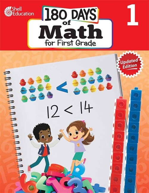 180 Days of Math for First Grade: Practice, Assess, Diagnose (Paperback)