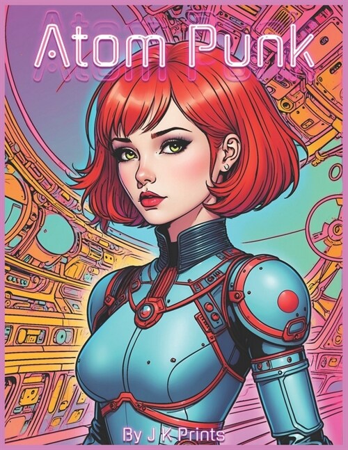 Atom Punk: Coloring Book (Paperback)