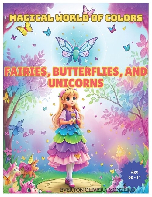 Magical World of Colors: Fairies, Butterflies, and Unicorns (Paperback)