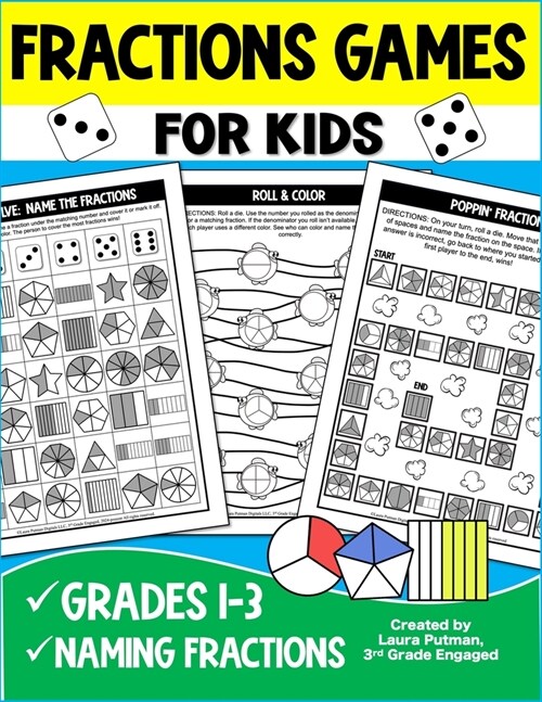 Fractions Games for Kids (Paperback)