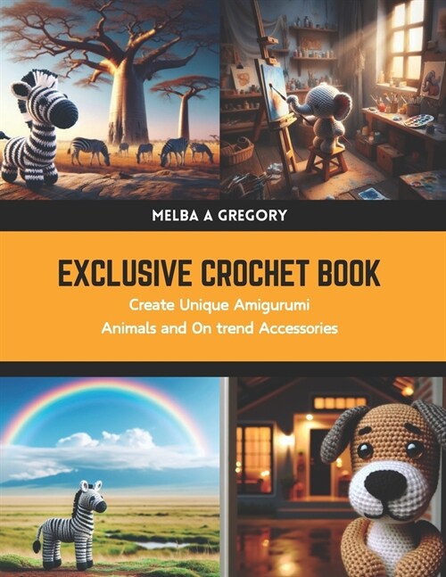 Exclusive Crochet Book: Create Unique Amigurumi Animals and On trend Accessories (Paperback)