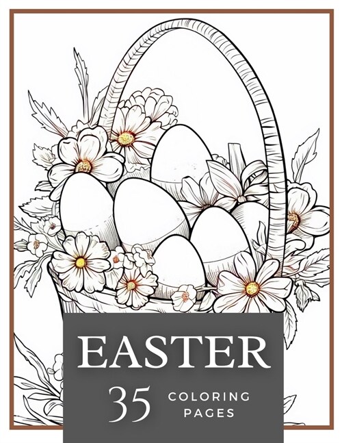 Easter Coloring Book: For All Ages (Paperback)