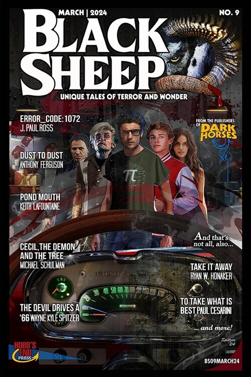 Black Sheep: Unique Tales of Terror and Wonder No. 9: March 2024 (Paperback)