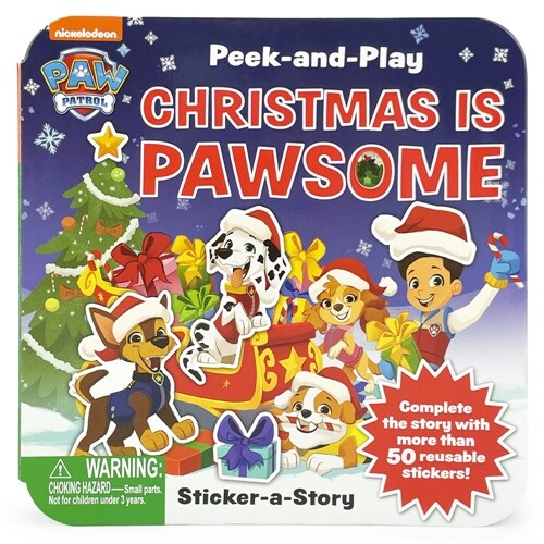 Paw Patrol Christmas Is Pawsome (Board Books)
