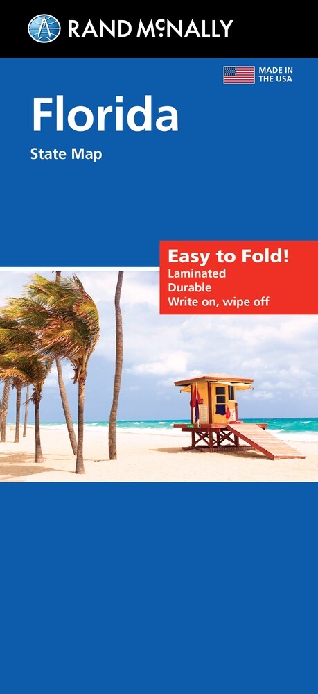 Rand McNally Easy to Fold: Florida State Laminated Map (Folded)