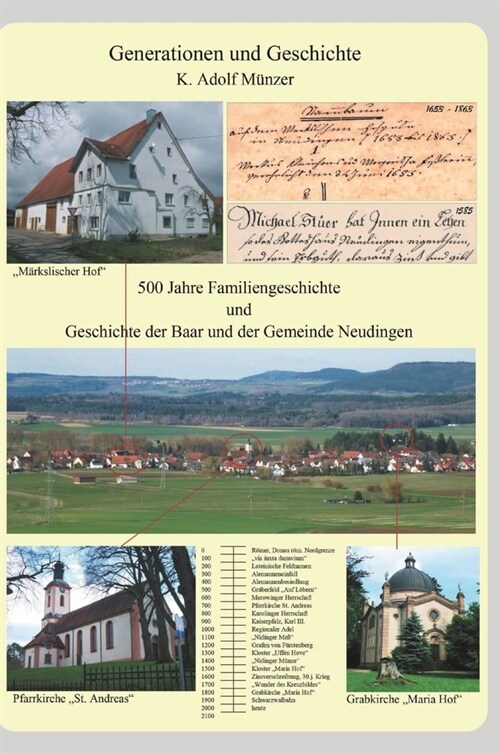 Generationen und Geschichte: 500 Jahre Familiengeschichte und Geschichte der Baar und der Gemeinde Neudingen (Hardcover)