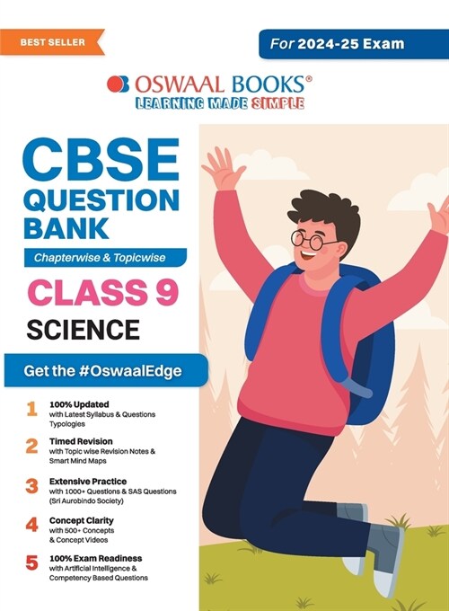 Oswaal CBSE Question Bank Class 9 Science, Chapterwise and Topicwise Solved Papers For 2025 Exams (Paperback)