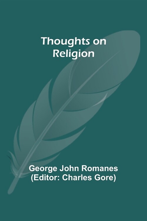 Thoughts on Religion (Paperback)