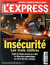 Le Express International (주간 프랑스판): 2013년 11월 20일