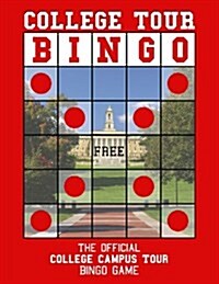 College Tour Bingo: The Official College Campus Tour Bingo Game (Paperback)